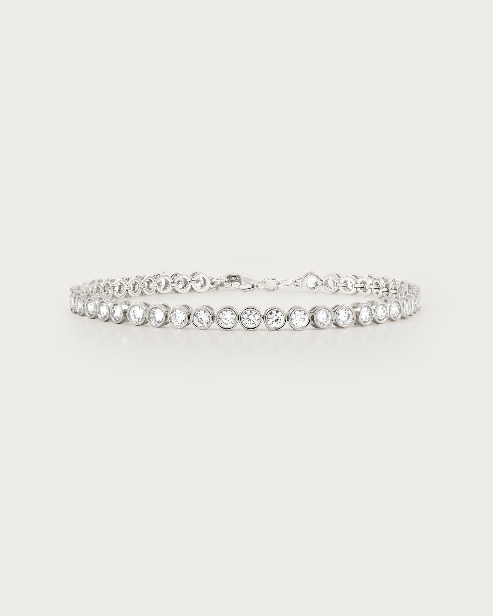 Tennis Bracelet in Silver
