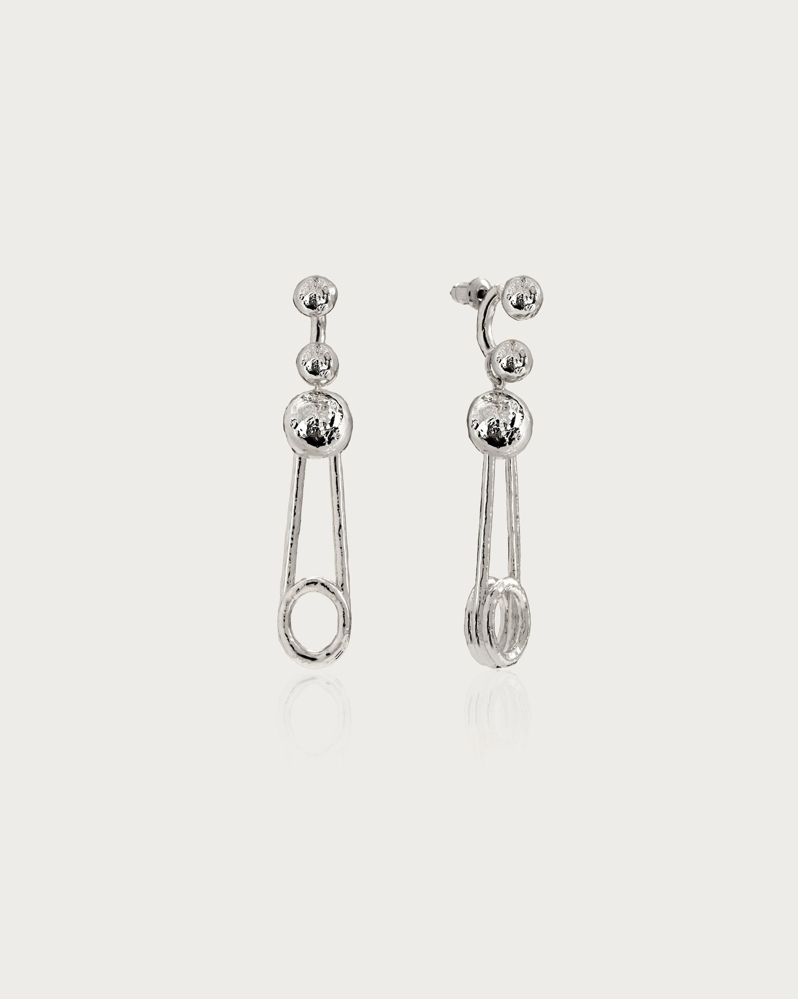 Trea Earrings in Silver